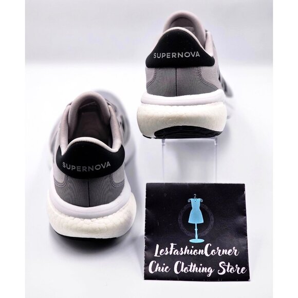 NWOB AdidasMen's Gray/Black Supernova Running Athletic Sneakers Size 11 2159 - Picture 6 of 16